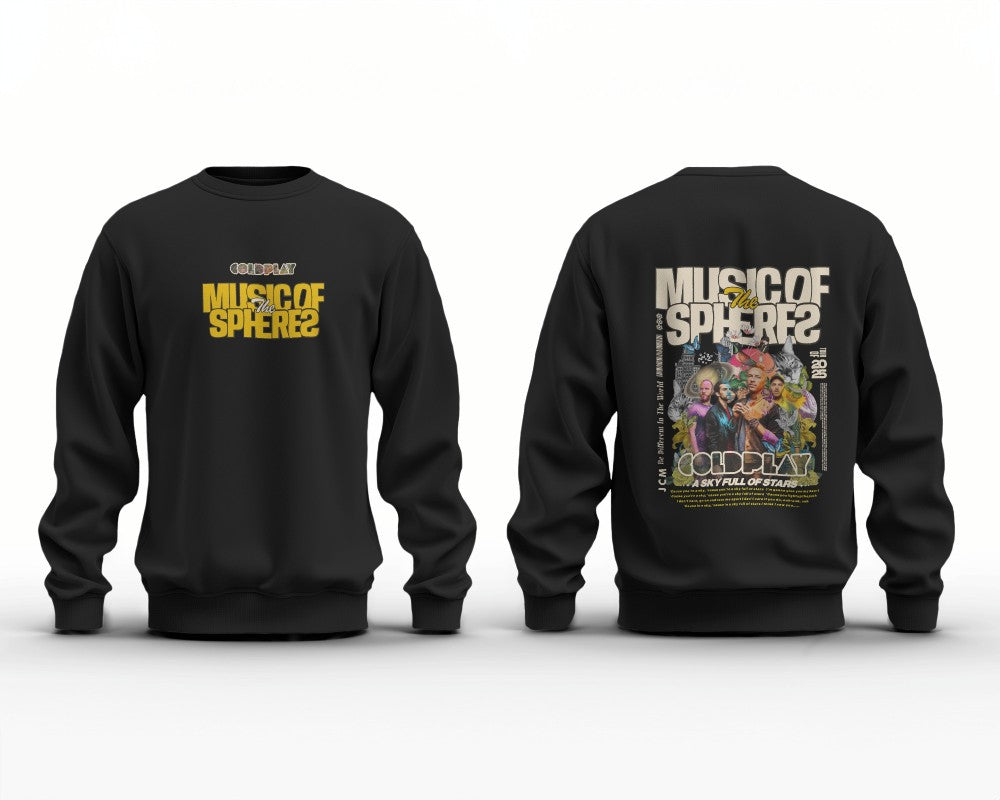 COLDPLAY - Dual Print Sweatshirt
