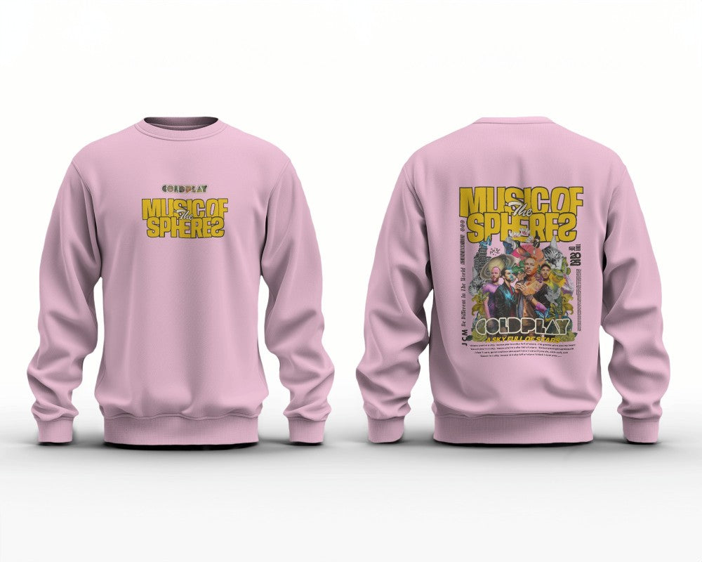 COLDPLAY - Dual Print Sweatshirt
