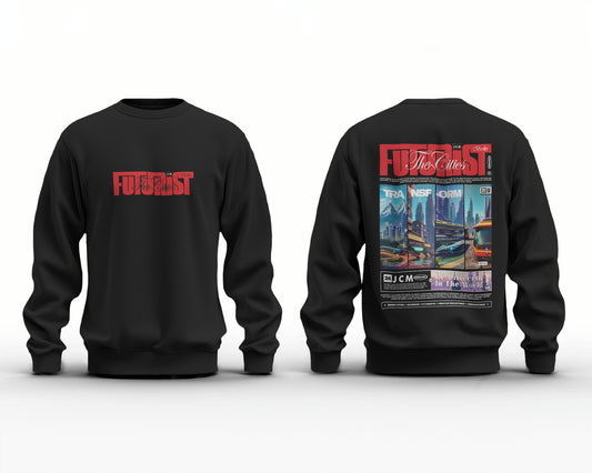 FUTURE CITY - Dual Print Sweatshirt