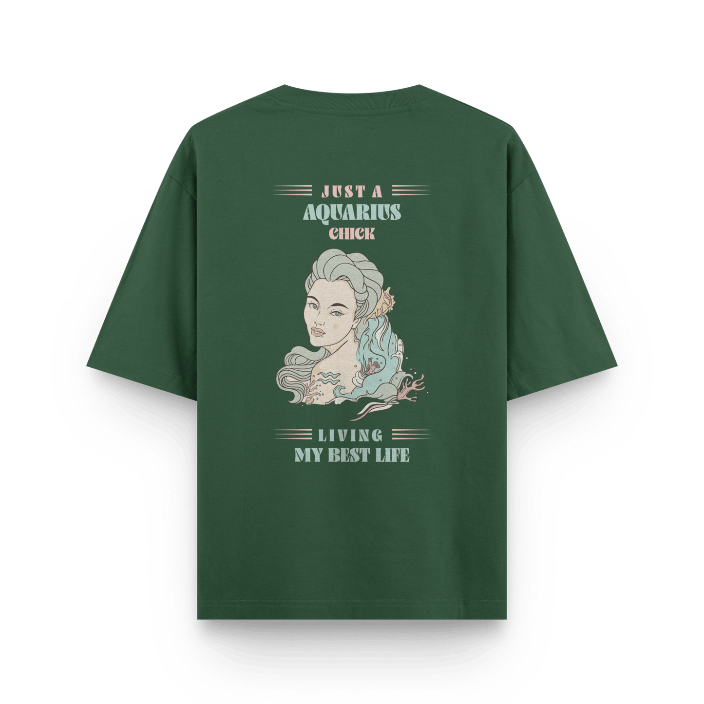 Aquarius Chick Oversized T-shirt