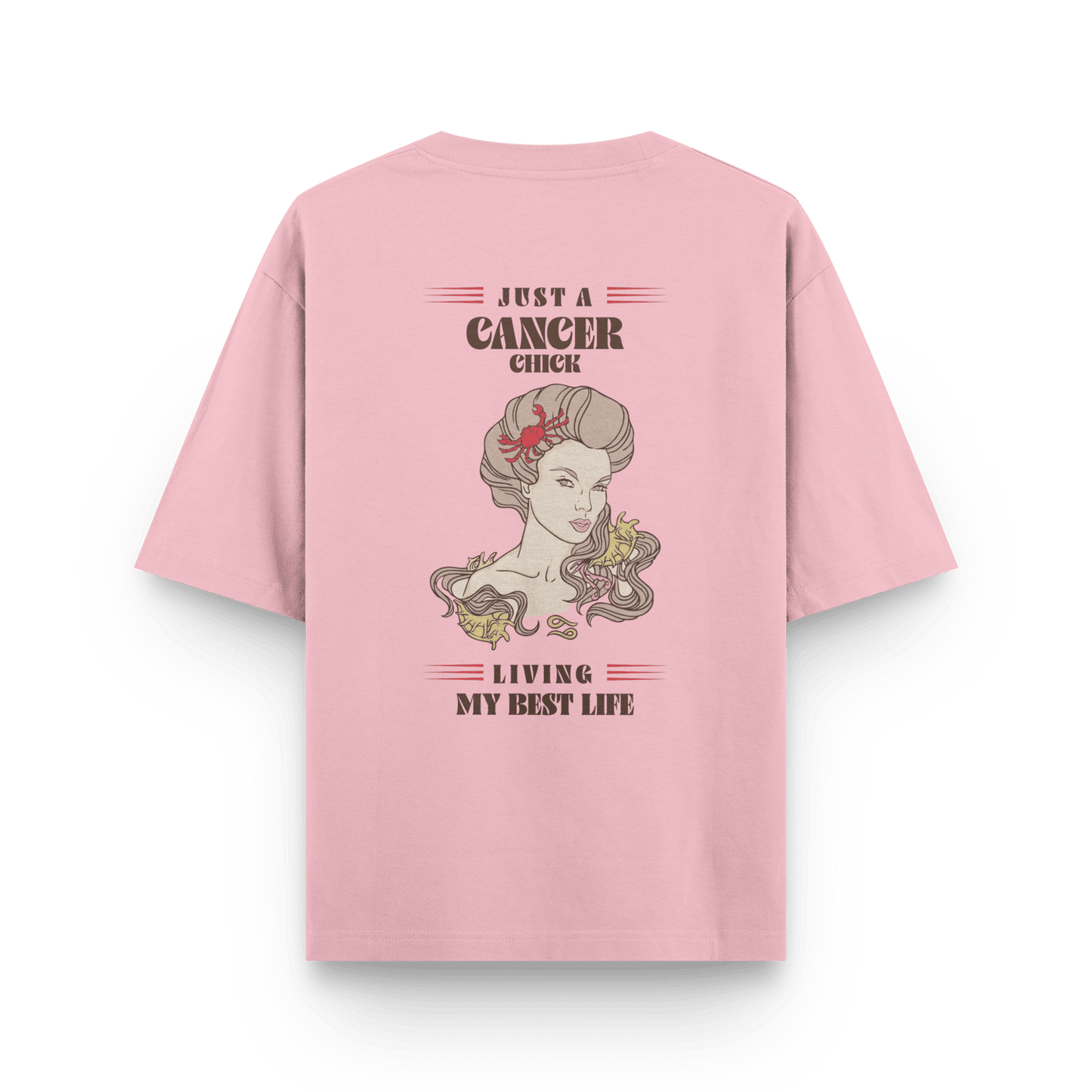 Cancer Chick Oversized T-shirt
