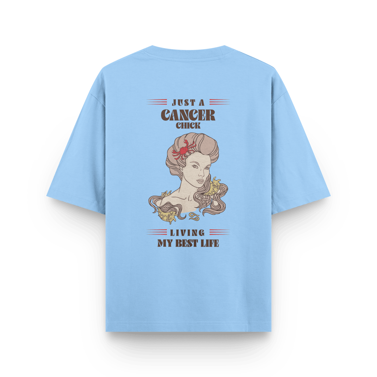 Cancer Chick Oversized T-shirt
