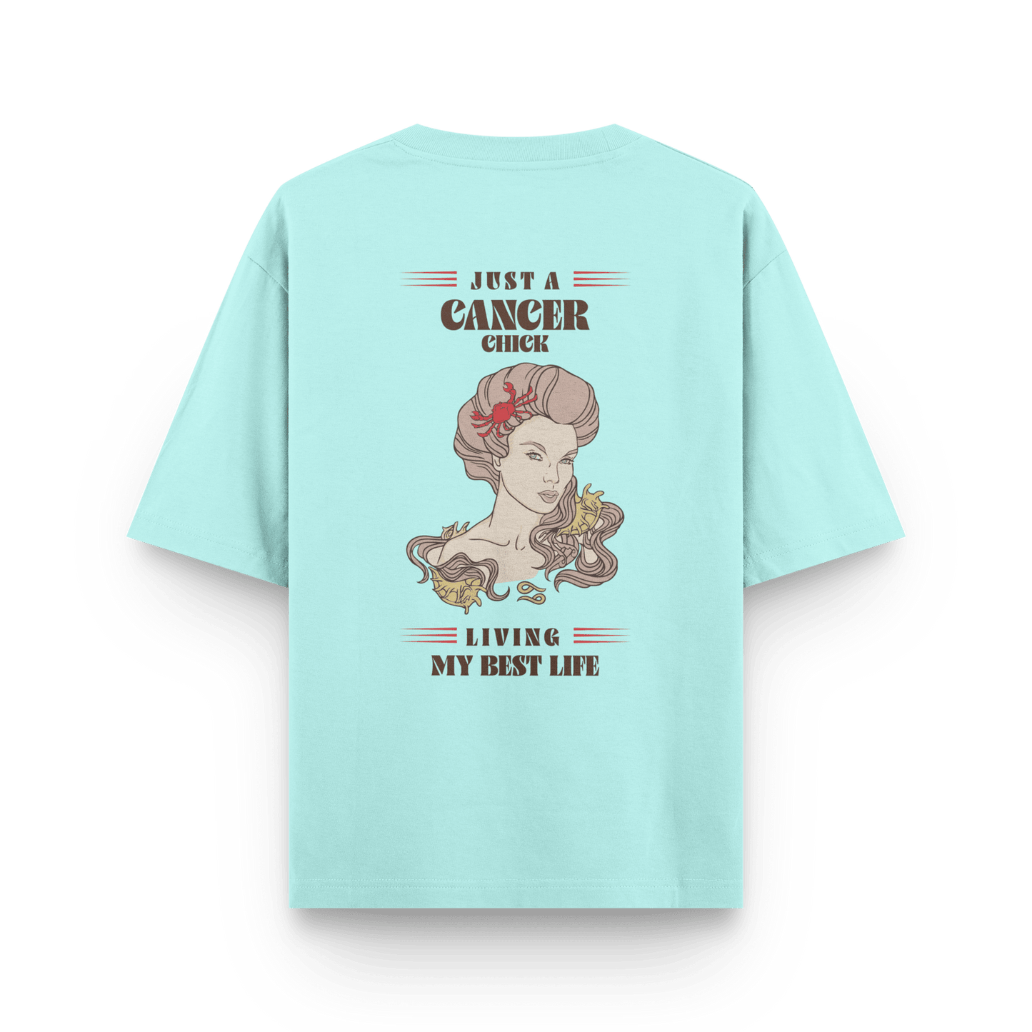 Cancer Chick Oversized T-shirt