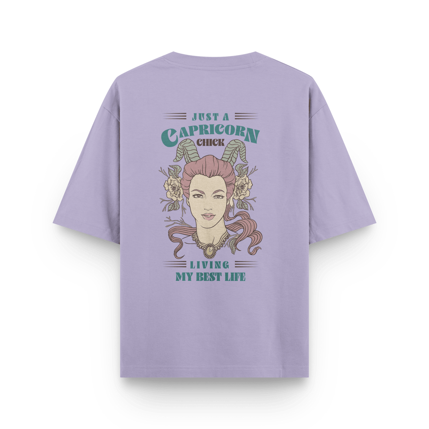 Capricorn Chick Oversized T-shirt