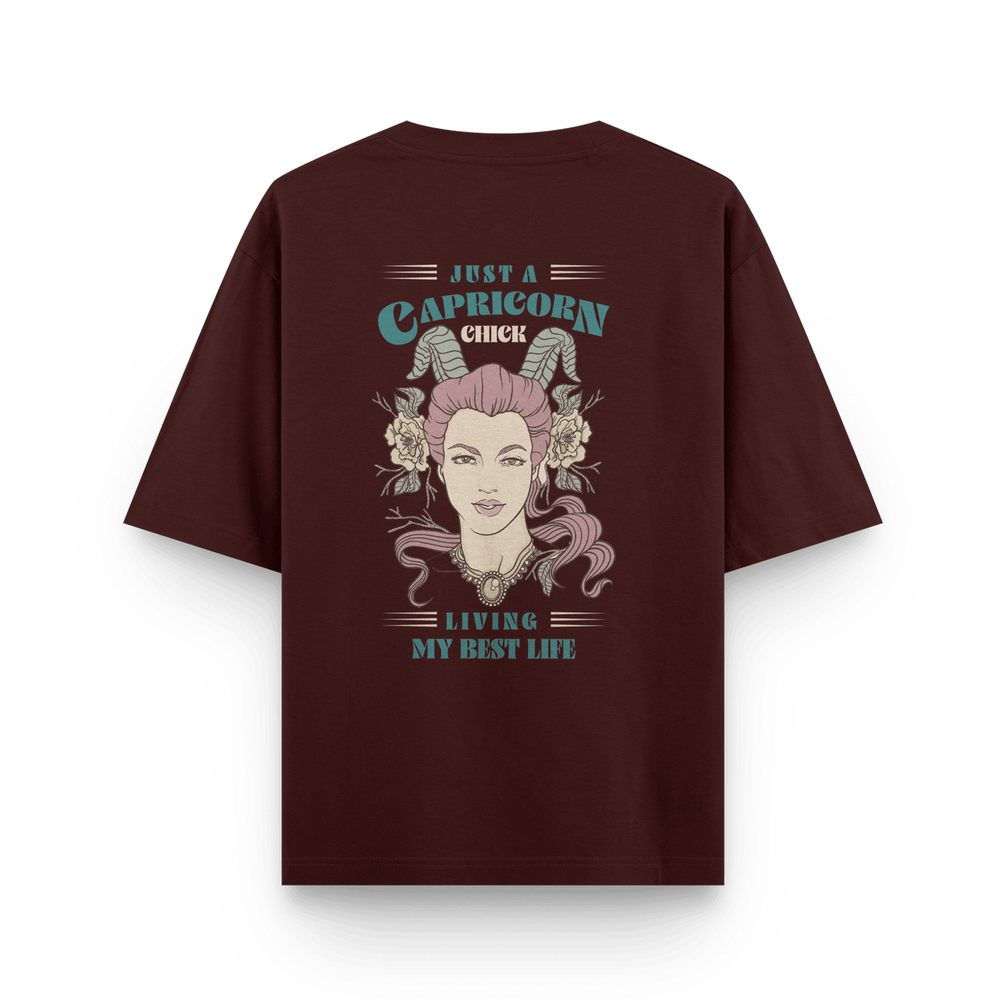 Capricorn Chick Oversized T-shirt