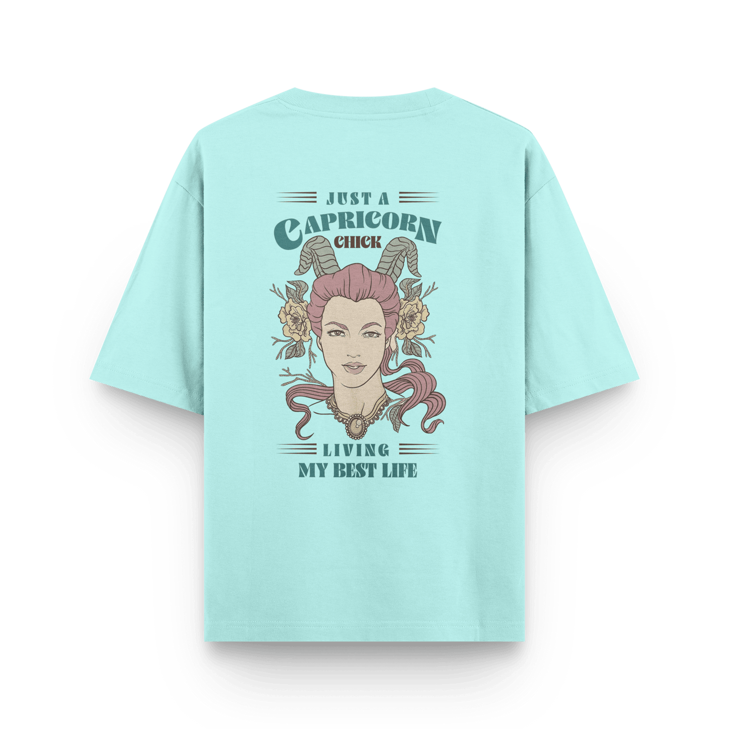 Capricorn Chick Oversized T-shirt