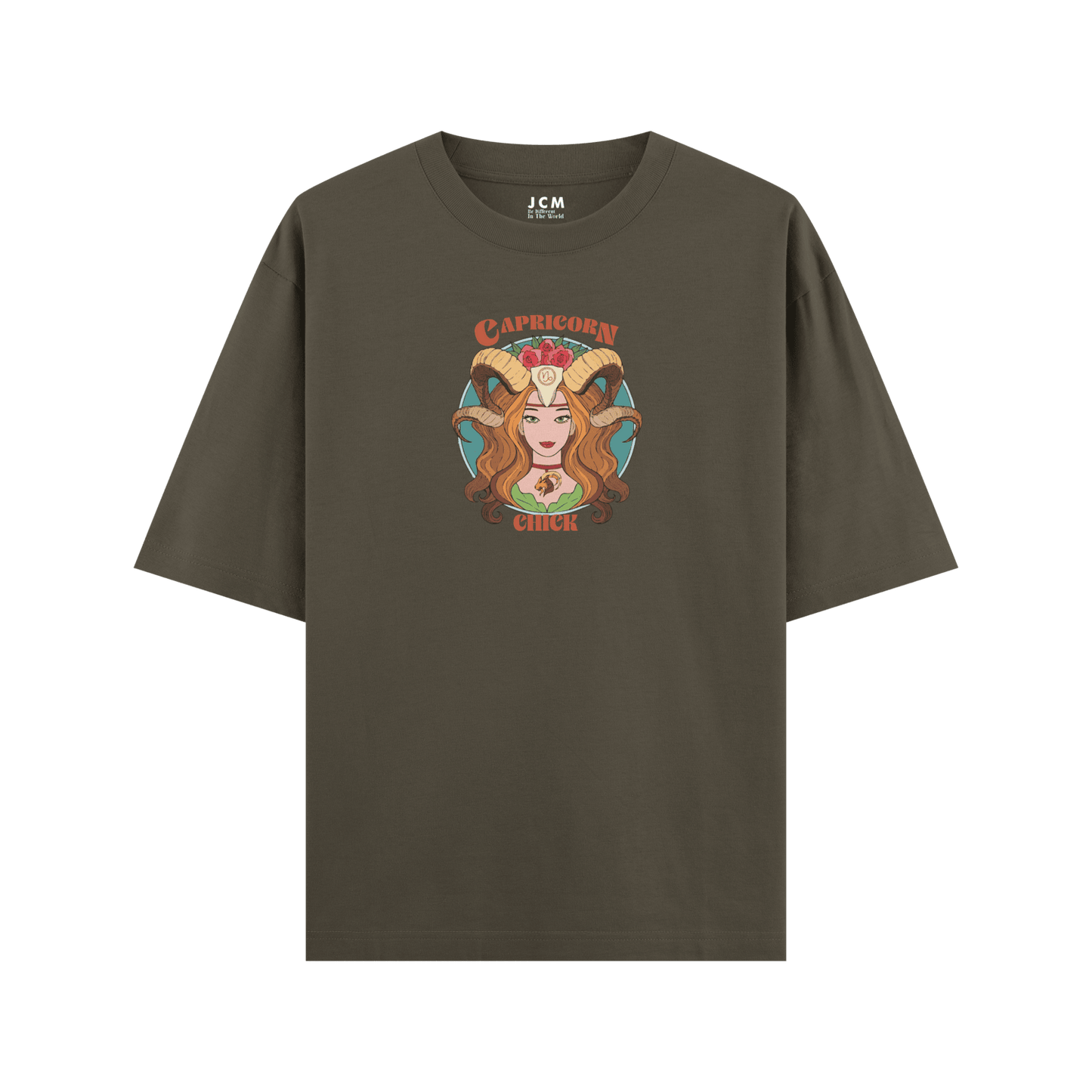 Capricorn Chick Oversized T-shirt
