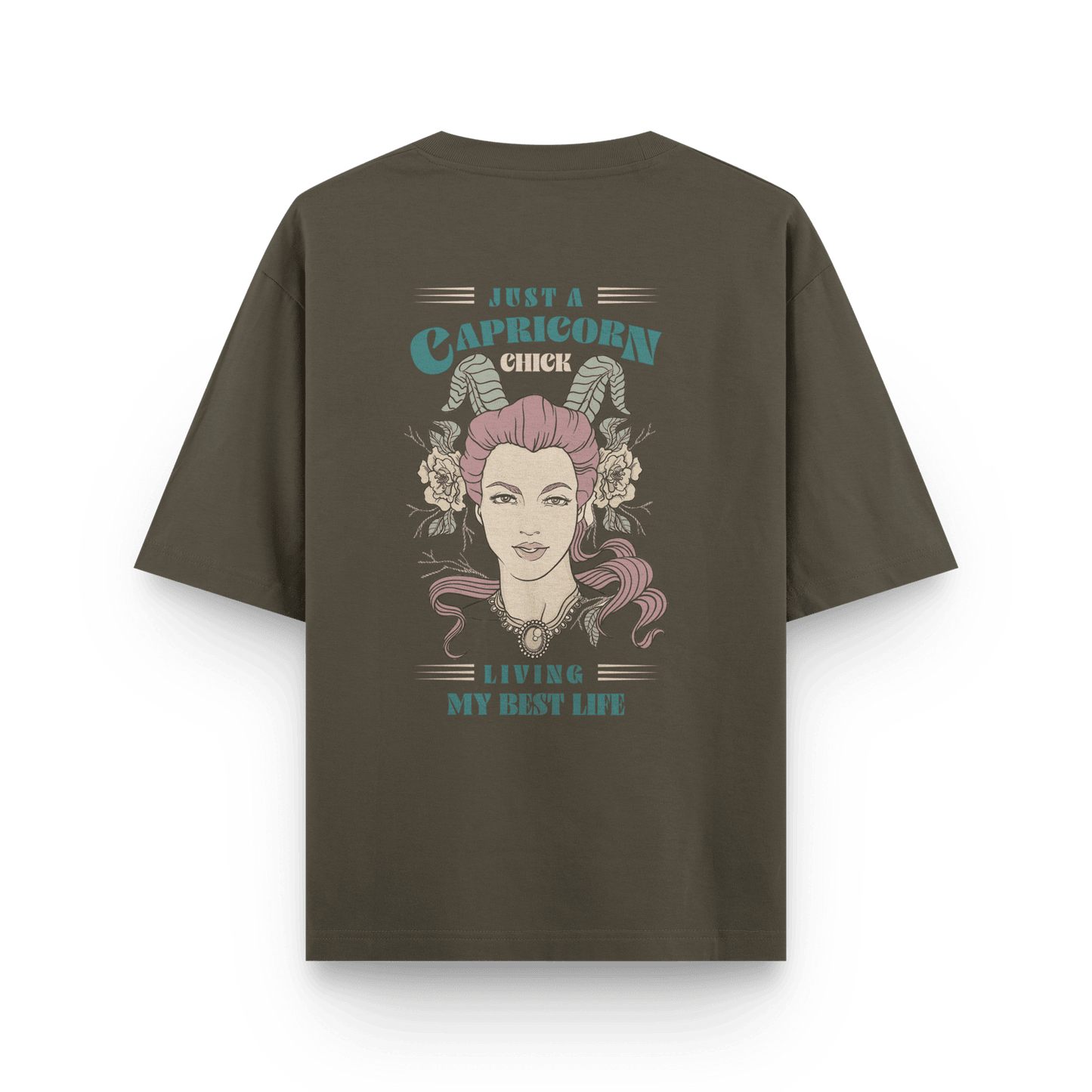 Capricorn Chick Oversized T-shirt