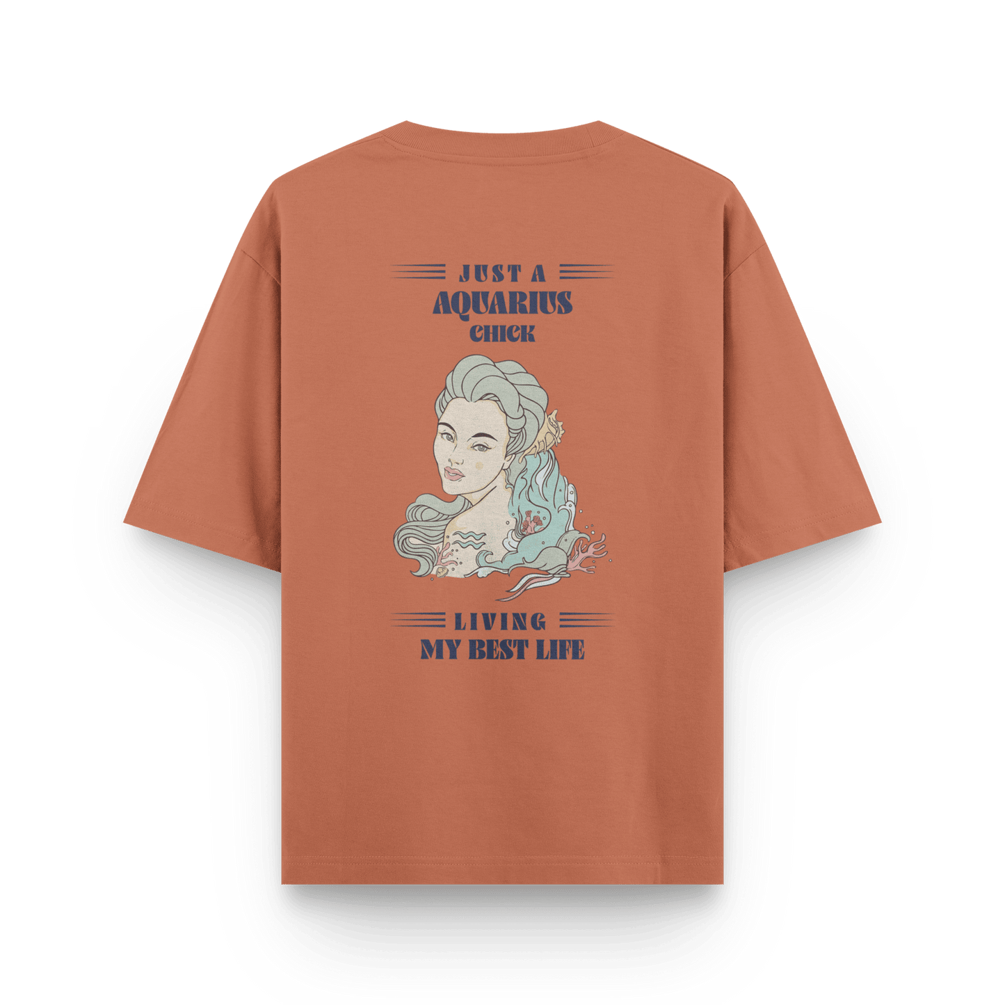 Aquarius Chick Oversized T-shirt