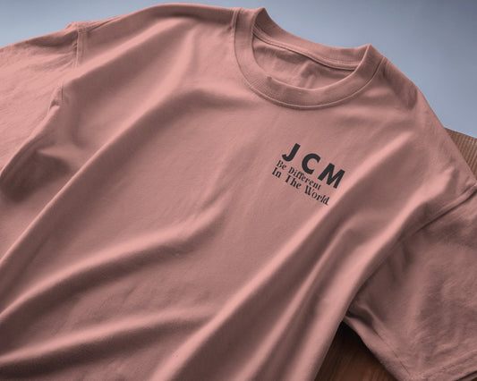 JCM SOLIDS Flamingo Regular T-shirt