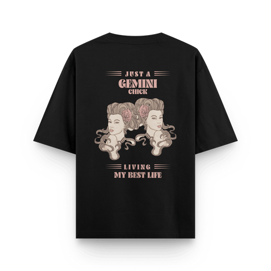 Gemini Chick Oversized T-shirt