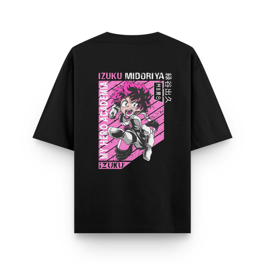 IZUKU PINK Oversized T-shirt