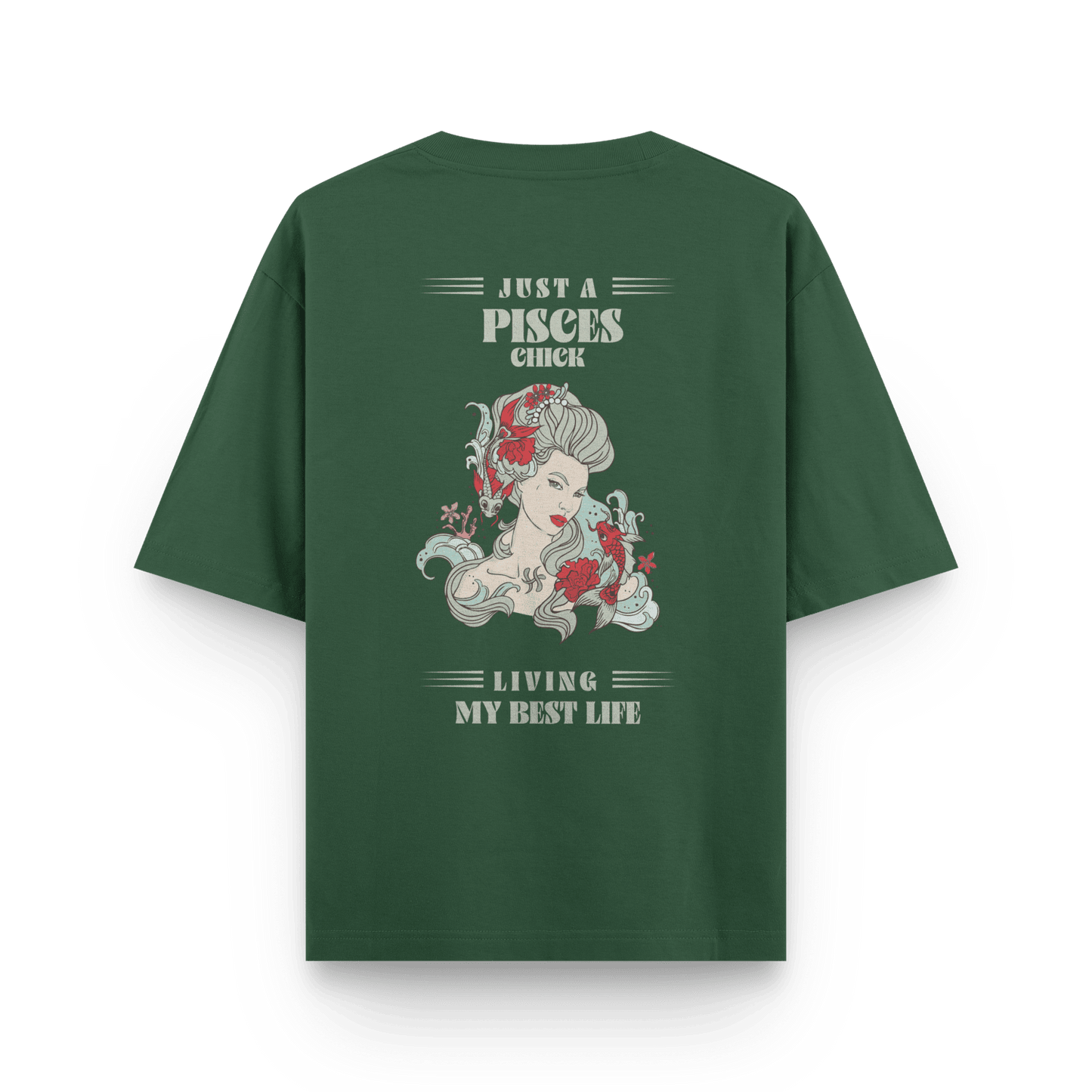 Pisces Chick Oversized T-shirt