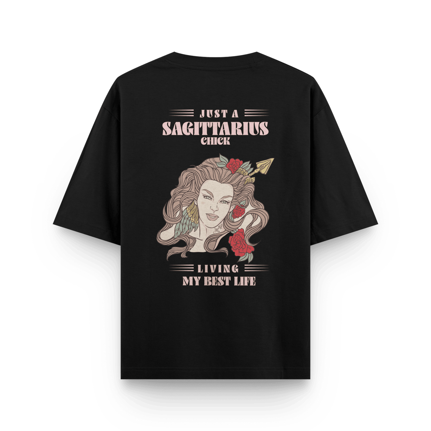 Sagittarius Chick Oversized T-shirt