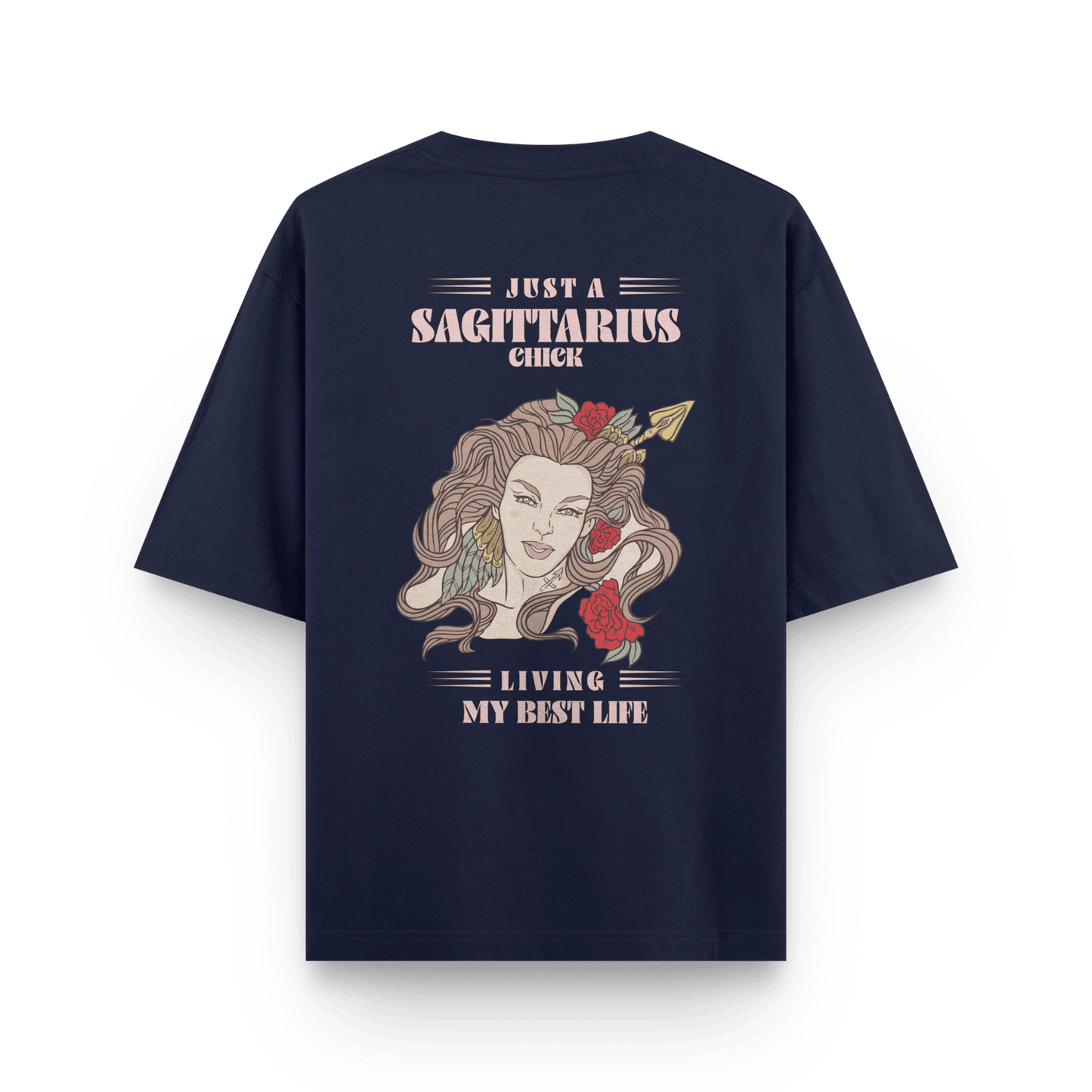Sagittarius Chick Oversized T-shirt