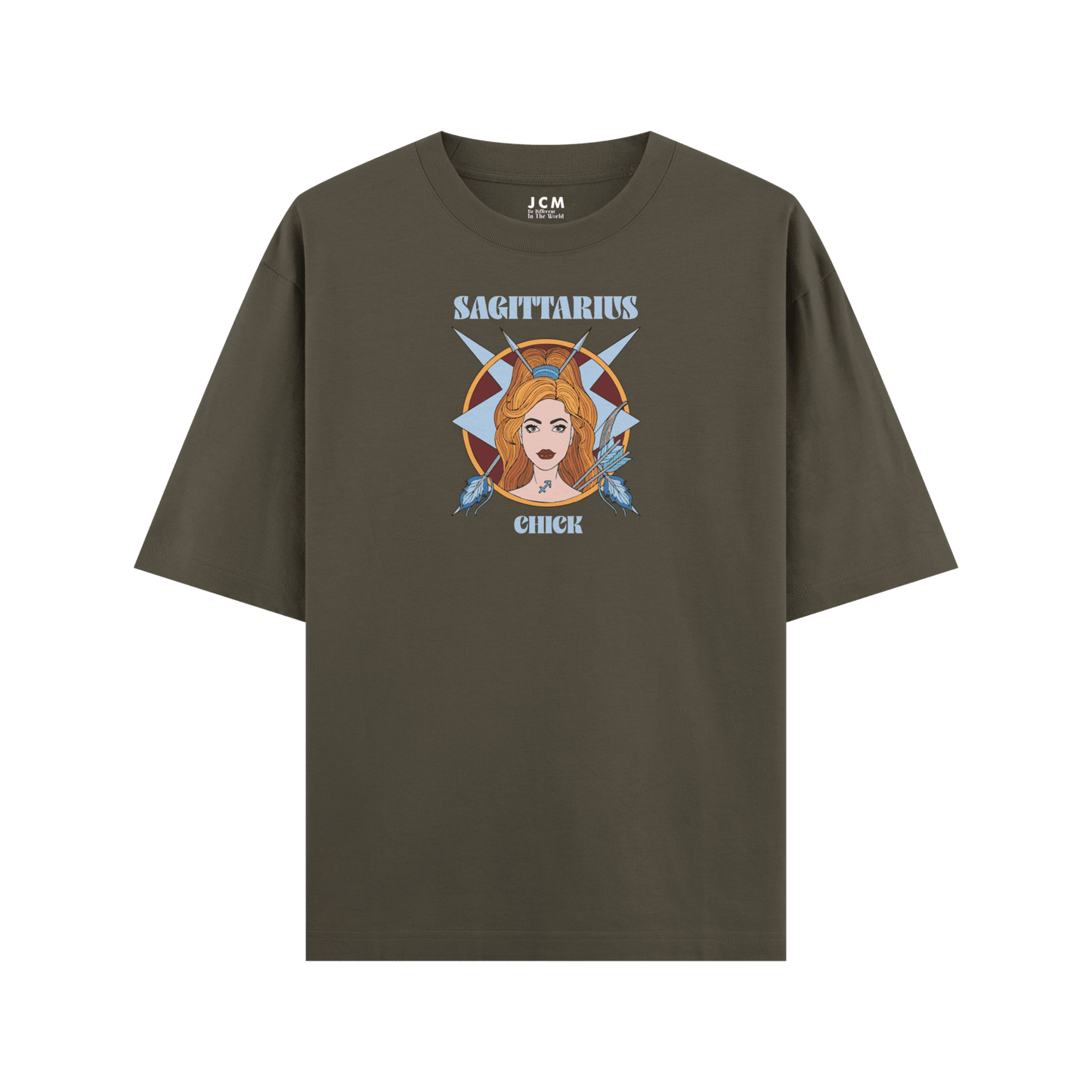 Sagittarius Chick Oversized T-shirt