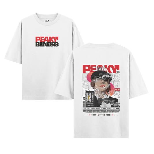 PEAKY - Dual Print Oversized T-shirt