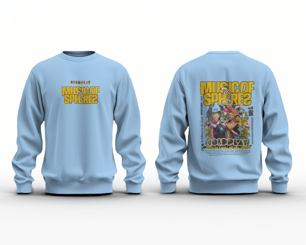 COLDPLAY - Dual Print Sweatshirt