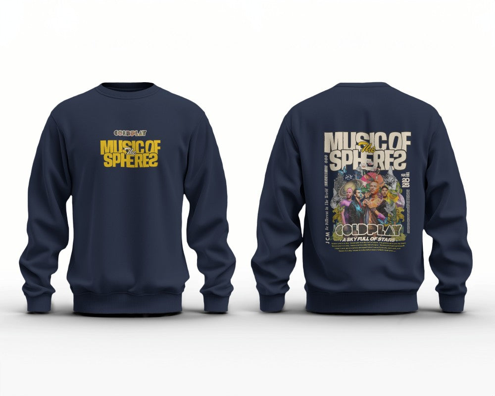 COLDPLAY - Dual Print Sweatshirt
